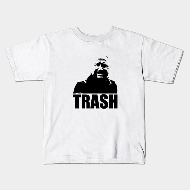 Alex Jones, Human Trash Kids T-Shirt by NickiPostsStuff